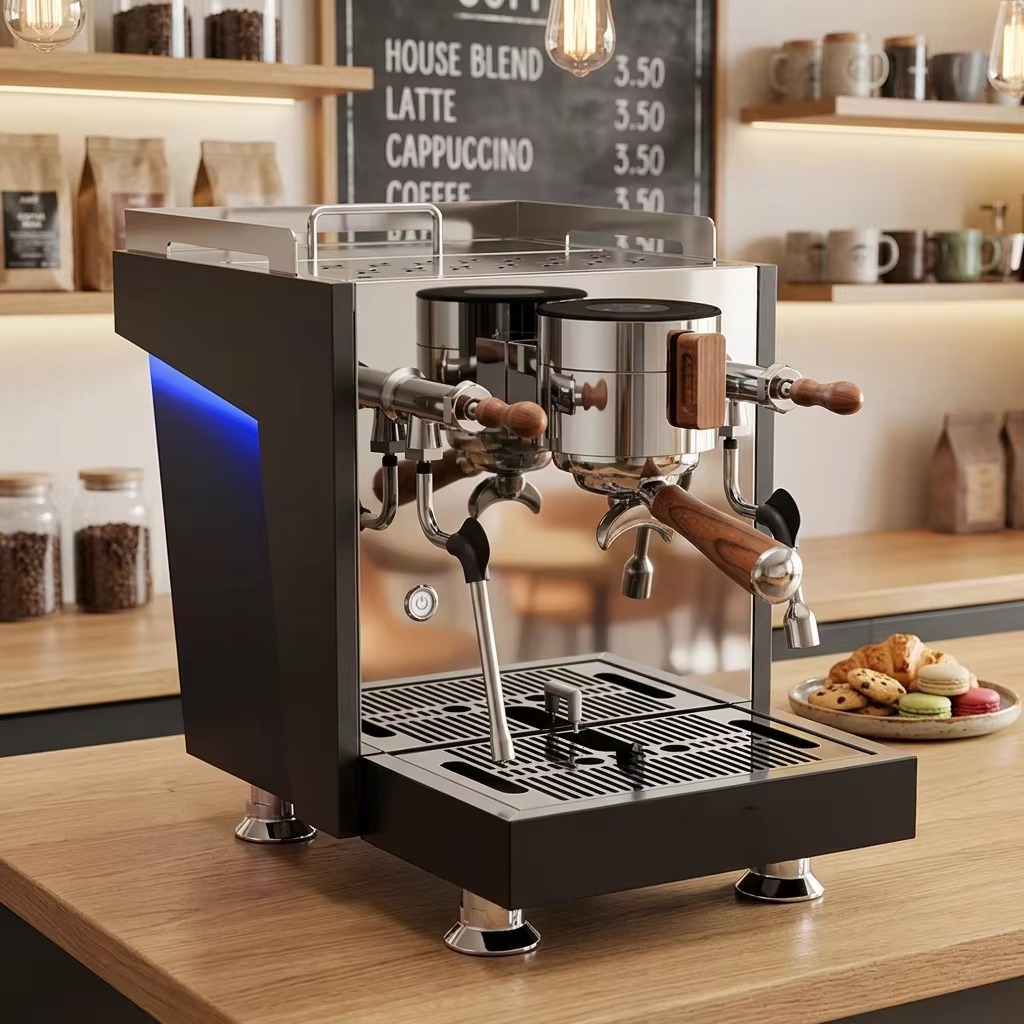 Espresso Machine Rotary Pump - Profesjonalna maszyna do espresso z dwoma