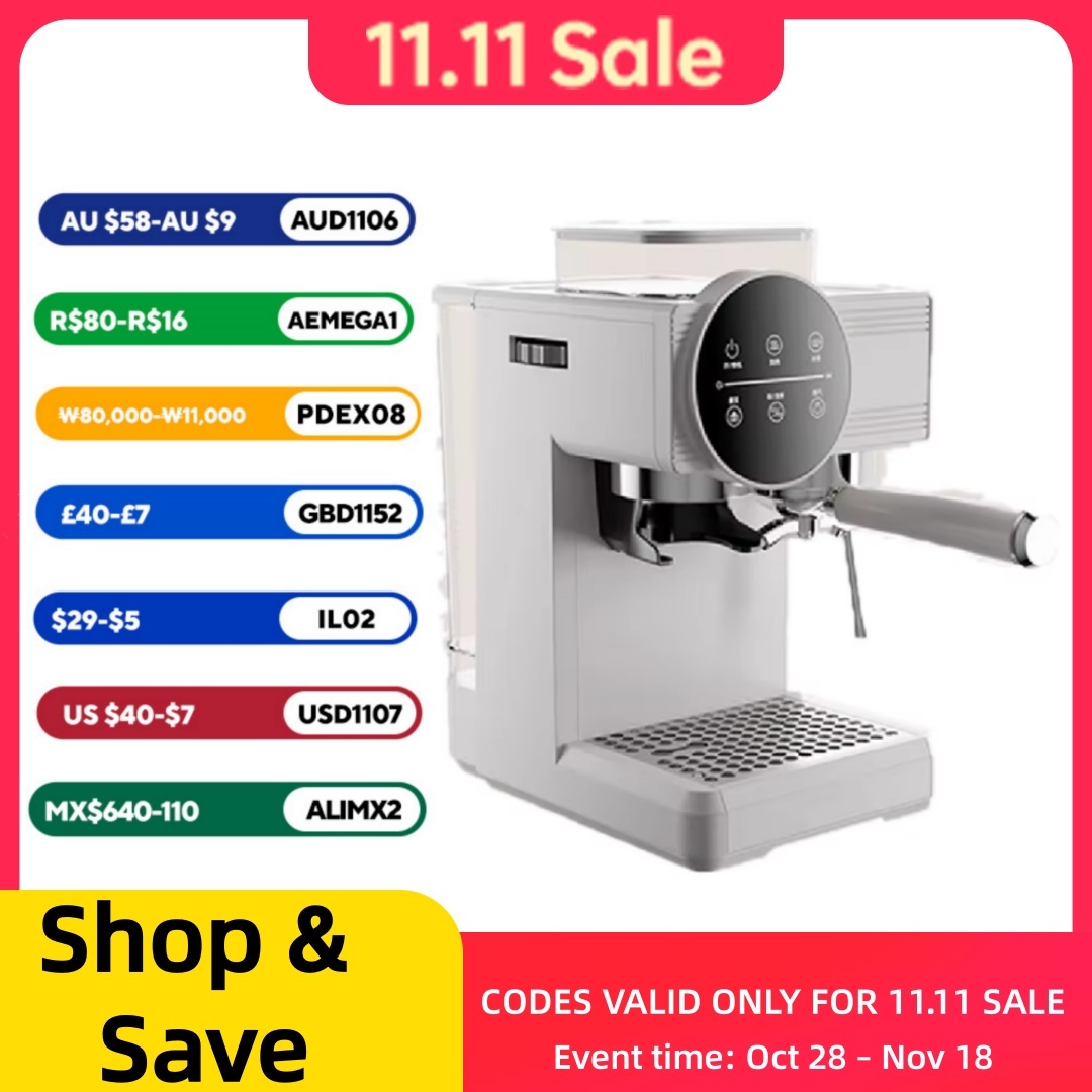 Espresso Machine Flow Control - Półautomatyczny włoski ekspres do kawy klasy
