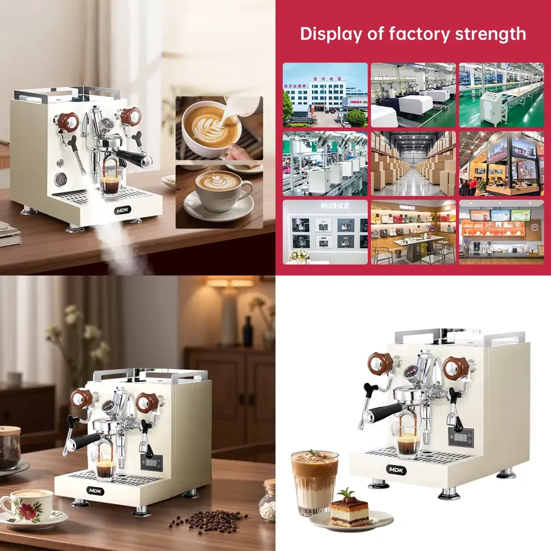 Espresso Machine 1 Group E61 - Profesjonalny ekspres do kawy Mandike 12