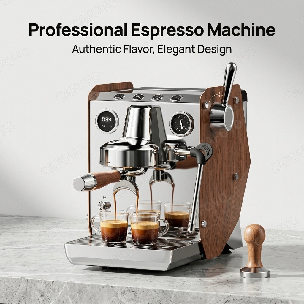 Espresso Machine Flow Control - CAFOVO E109 – ekspres do kawy,