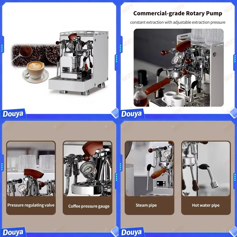 Espresso Machine Rotary Pump - Półautomatyczny przemysłowy ekspres do kawy E61