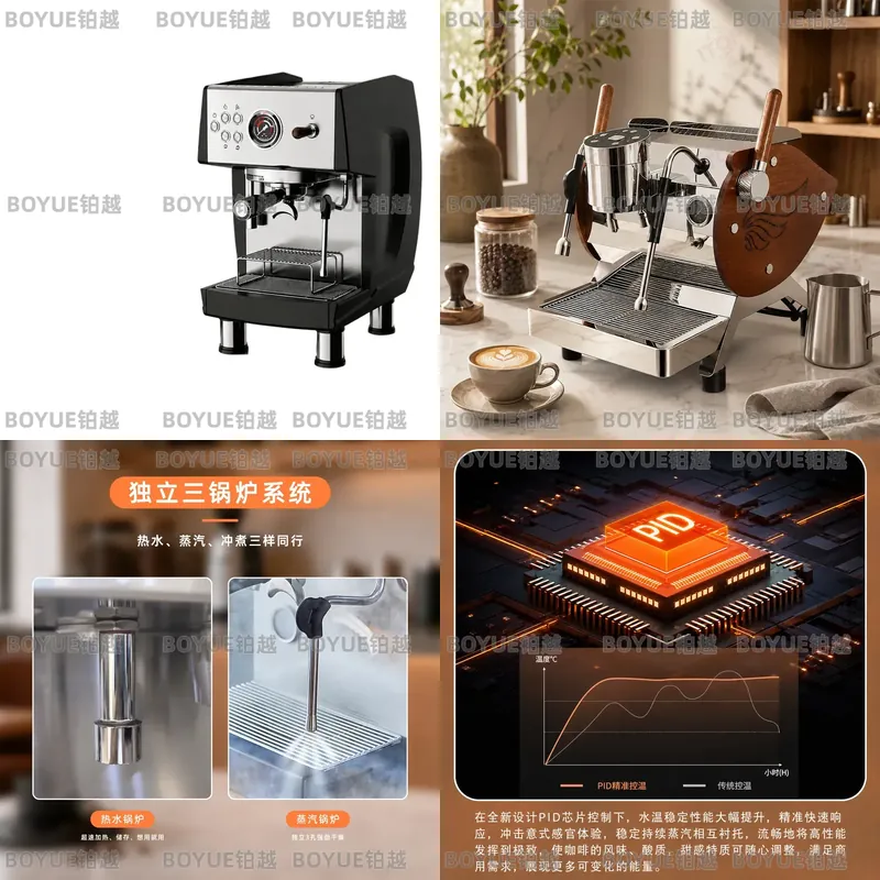 Semi Automatic Espresso Machine Pid - Profesjonalna półautomatyczna maszyna do espresso z
