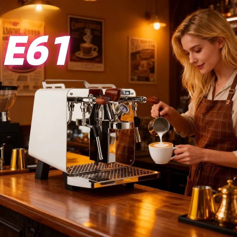 Espresso Machine 1 Group E61 - Profesjonalna kawiarka ekspresowa E61 Cafe Cafetera