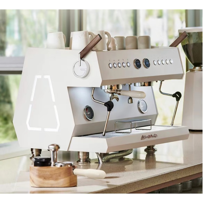 Commercial Espresso Machine 2 Group - Inteligentny, półautomatyczny, przenośny, elektryczny ekspres do