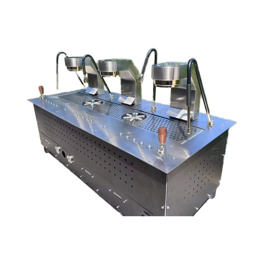 Commercial Coffee Machine 3 Group - Profesjonalny ekspres do kawy espresso i