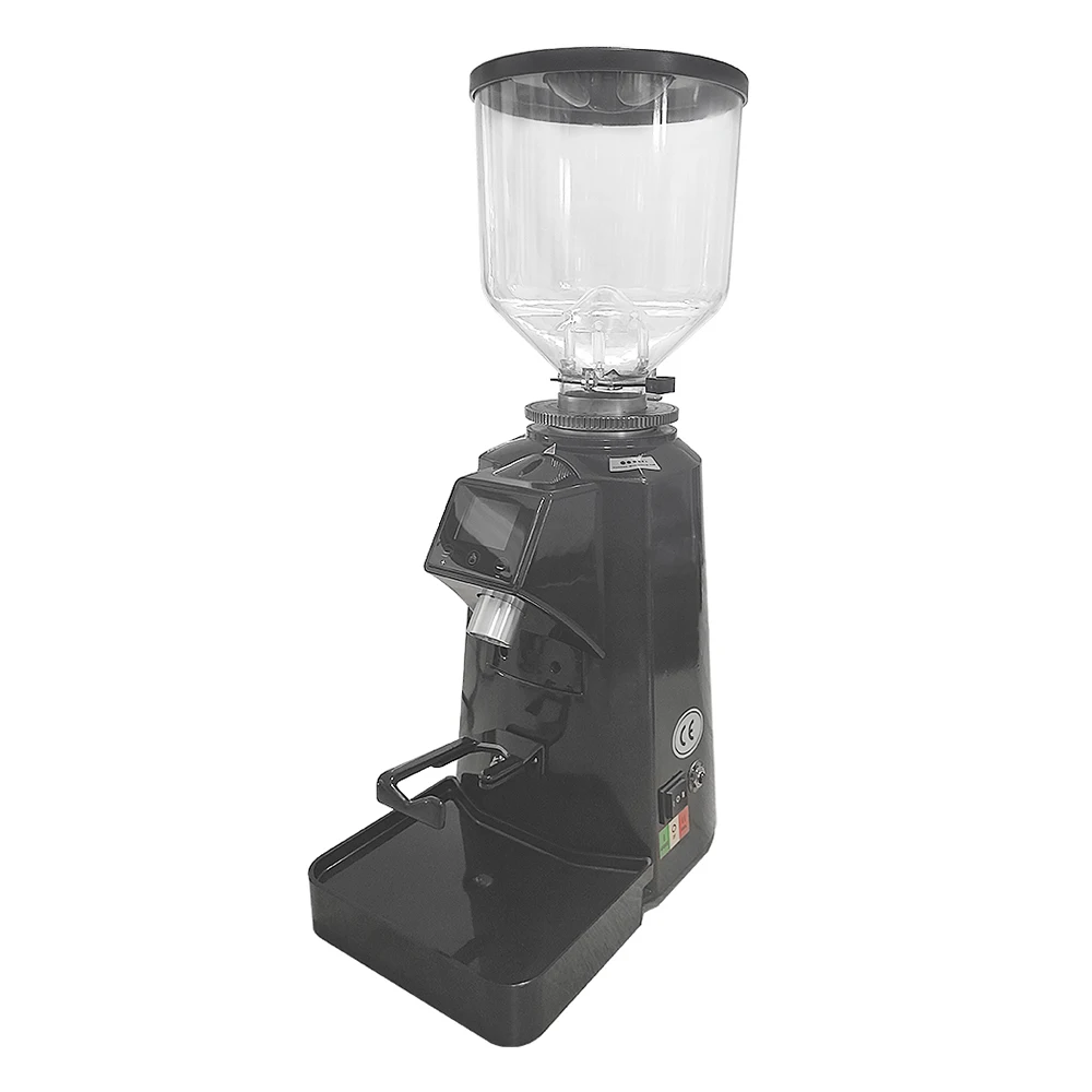 Commercial Coffee Grinder Flat Burr 64Mm - Profesjonalny, elektryczny młynek do kawy z