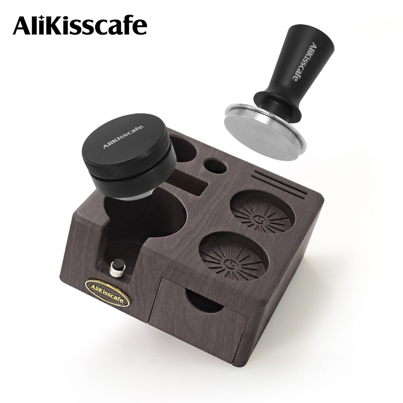 Espresso Tamper Station - Alikisscafe stacja do ubijania kawy 51mm