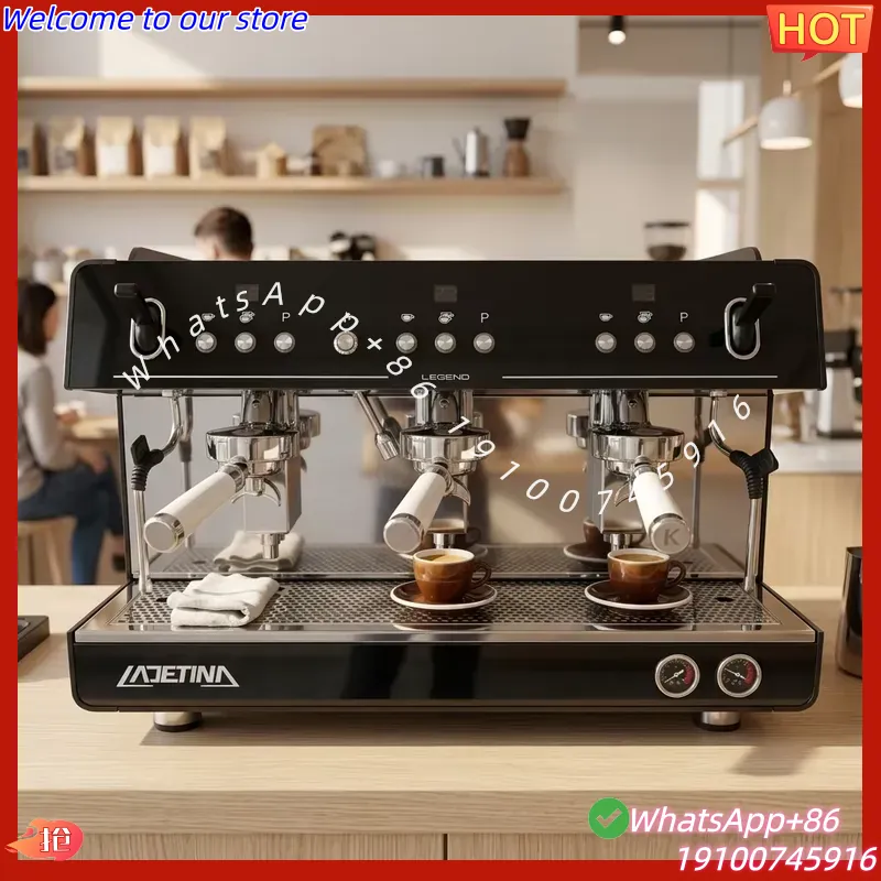 Commercial Coffee Machine 3 Group - Profesjonalny, półautomatyczny ekspres do kawy z