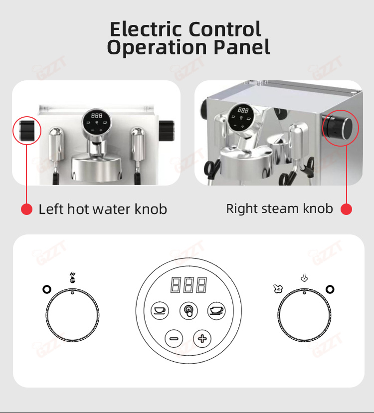 Ekspres do kawy GZZT CM6005 31 – Espresso Machine Flow Control recenzja i cena