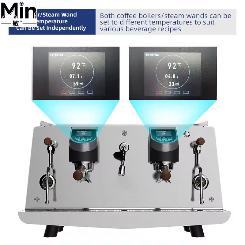 Profesjonalny, komercyjny, dwu – Commercial Espresso Machine 2 Group recenzja i cena