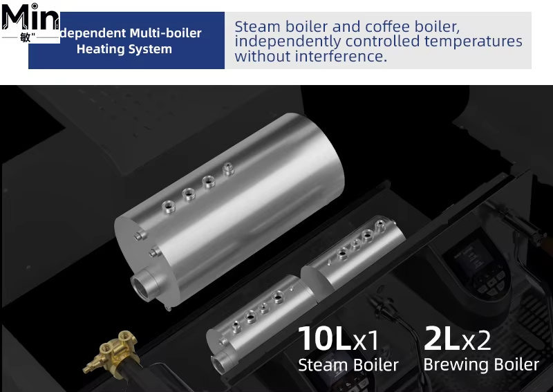 Profesjonalny, komercyjny, dwu – Commercial Espresso Machine 2 Group recenzja i cena