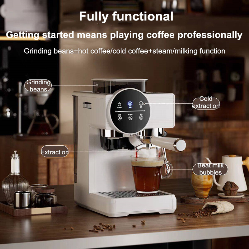 Półautomatyczny włoski ekspres – Espresso Machine Flow Control recenzja i cena
