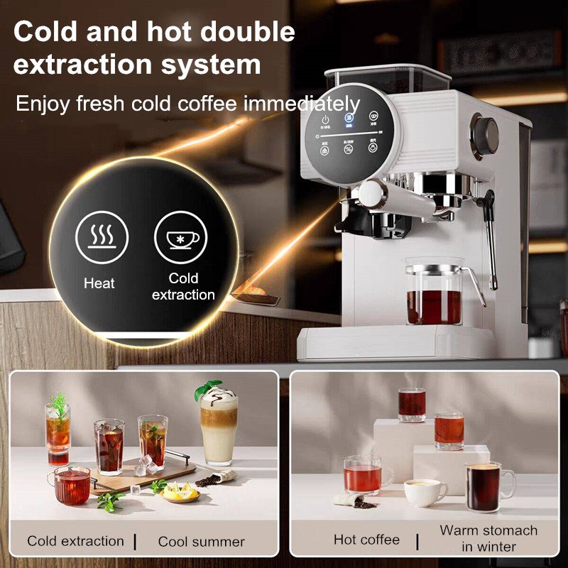 Półautomatyczny włoski ekspres – Espresso Machine Flow Control recenzja i cena