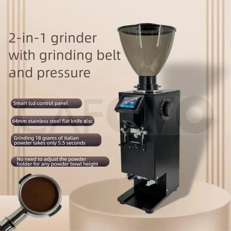 CAFOVO K64Y Komercyjny automat – Commercial Coffee Grinder Flat Burr 64Mm recenzja i cena