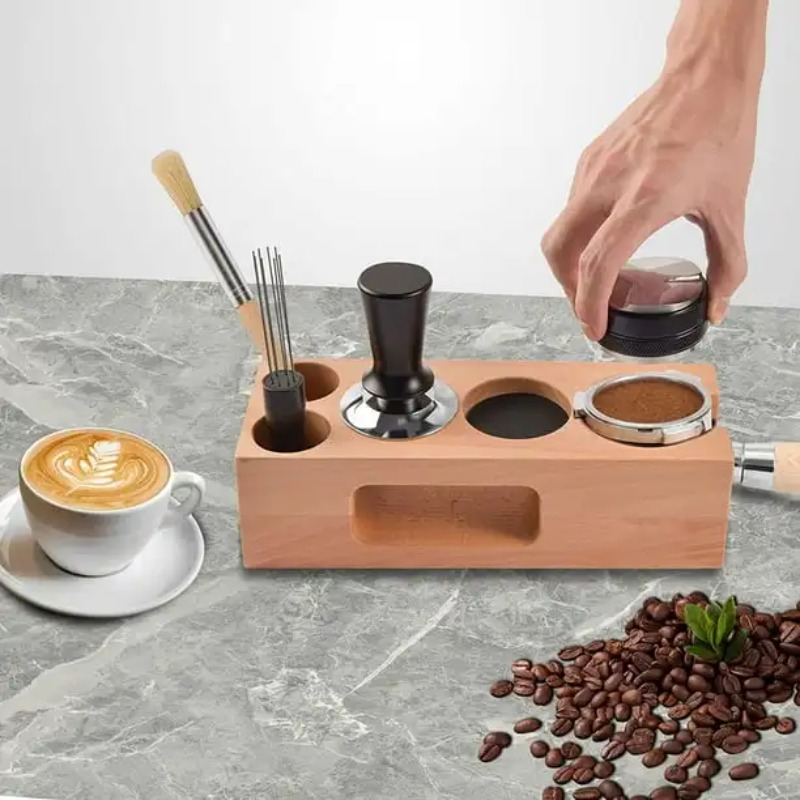 Uchwyt na portafiltr do espres – Espresso Tamper Station recenzja i cena