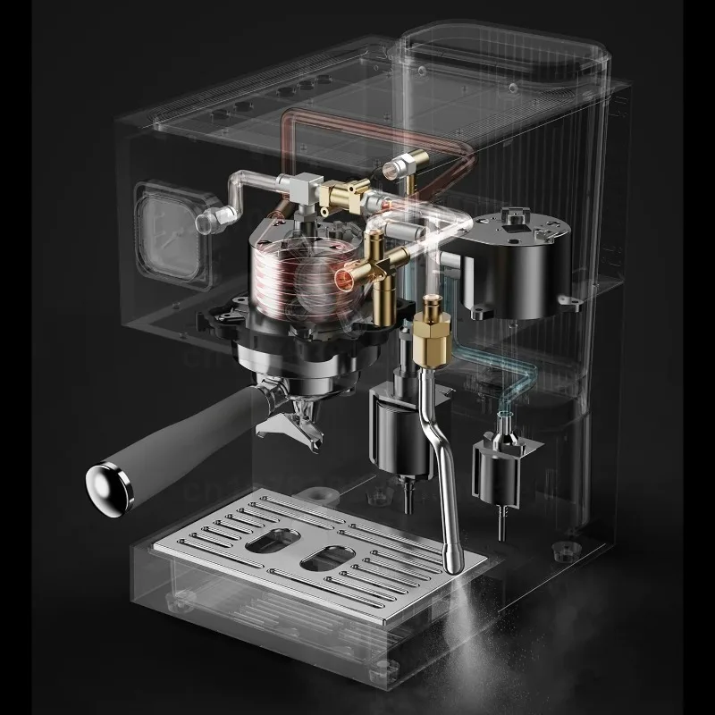 Petrus PE3888 – półautomatyczn – Espresso Machine Dual Boiler recenzja i cena