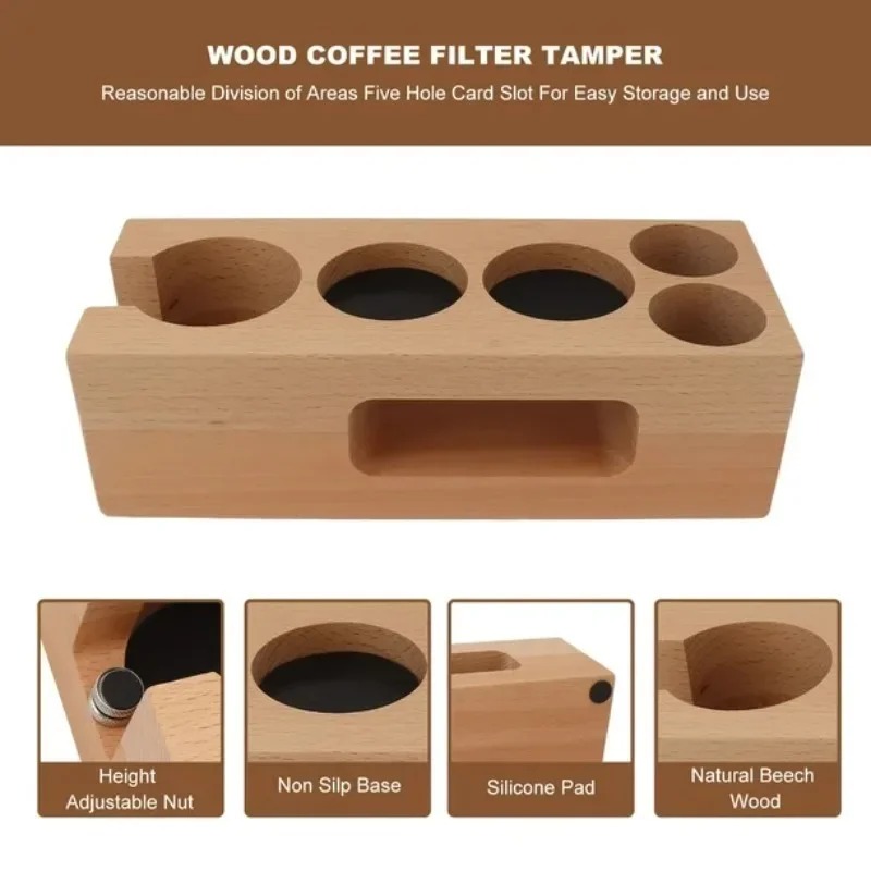 Drewniana Stacja do Ubijania K – Espresso Tamper Station recenzja i cena
