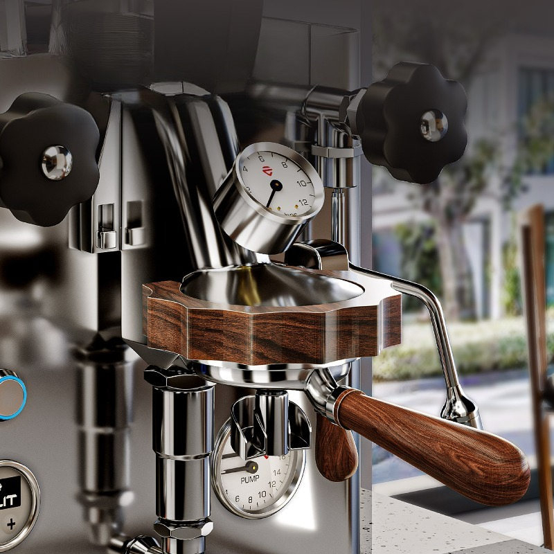 Drewniany pierścień termoizola – Espresso Machine 1 Group E61 recenzja i cena