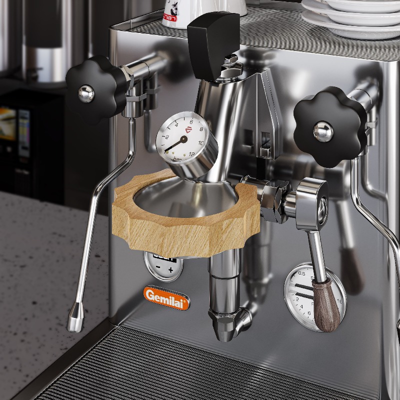 Drewniany pierścień termoizola – Espresso Machine 1 Group E61 recenzja i cena