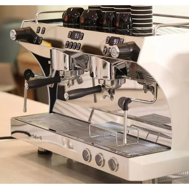 Inteligentny, półautomatyczny, – Commercial Espresso Machine 2 Group recenzja i cena