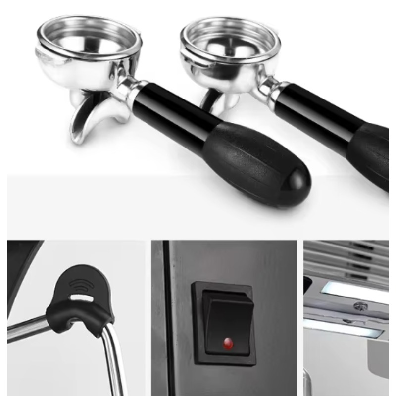 Inteligentny, półautomatyczny, – Commercial Espresso Machine 2 Group recenzja i cena