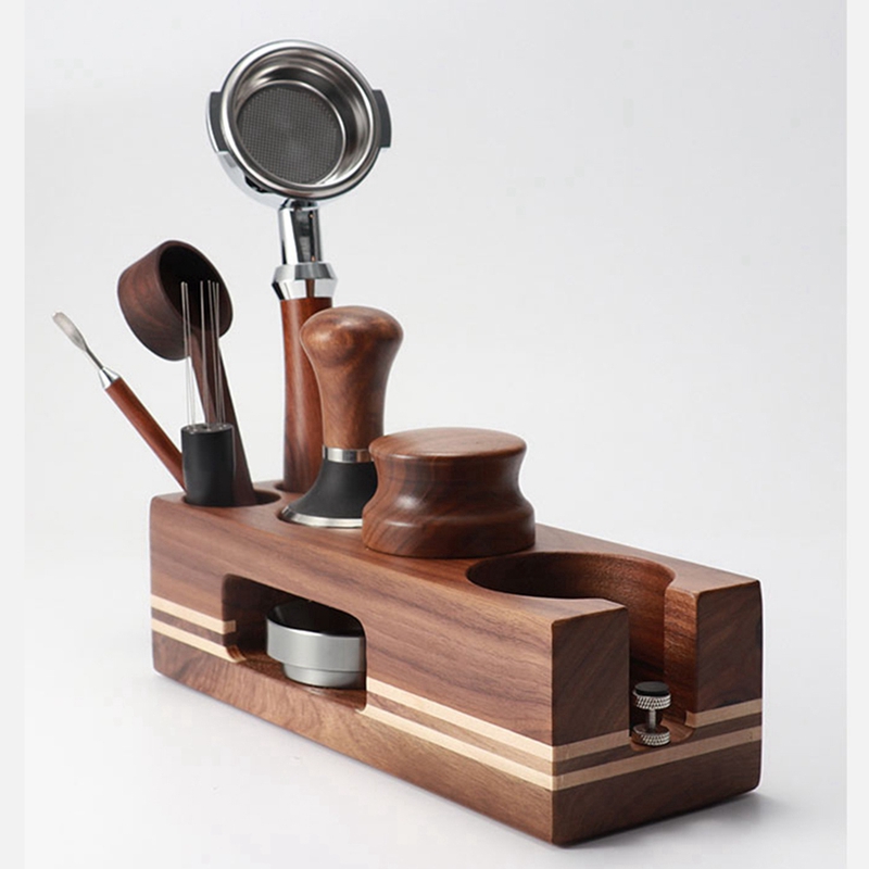 Drewniany uchwyt na tamper do  – Espresso Tamper Station recenzja i cena