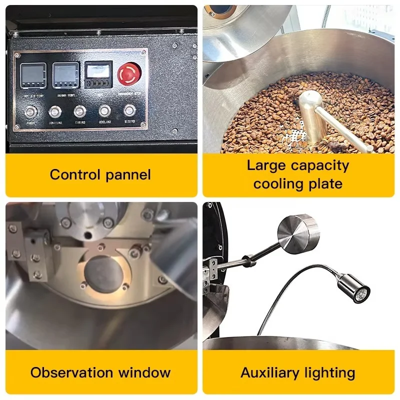 Przemysłowa, w pełni automatyc – Coffee Roaster Machine 1Kg recenzja i cena