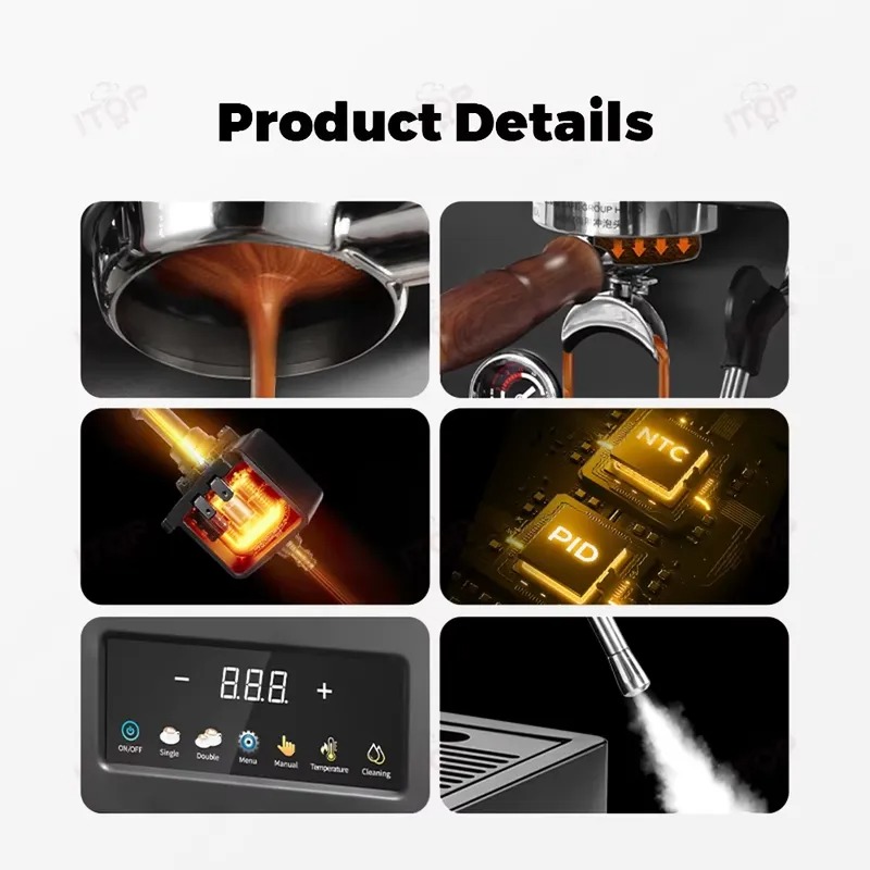 STLF – wysokiej jakości, półau – Semi Automatic Espresso Machine Pid recenzja i cena