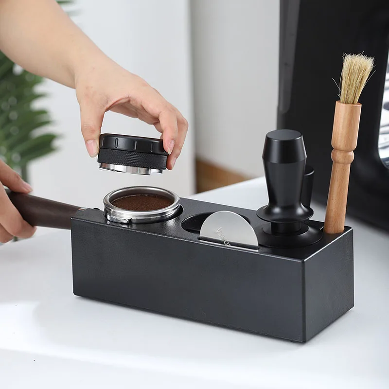 Zestaw do przygotowania kawy:  – Espresso Tamper Station recenzja i cena